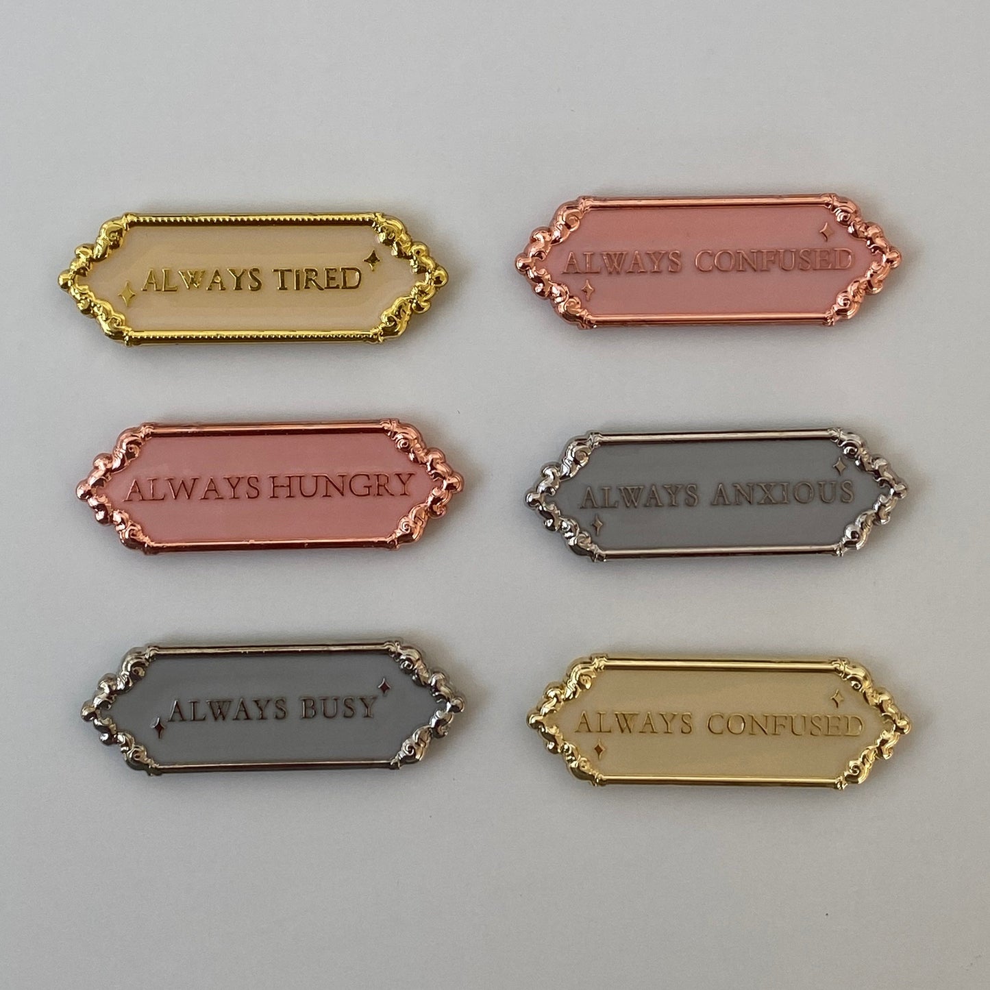 Always Hungry Enamel Pin & Magnet