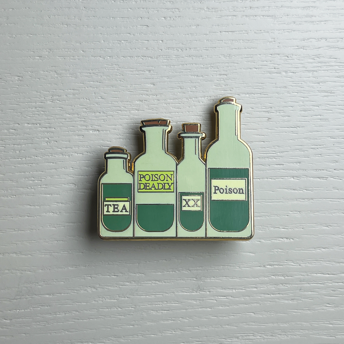 Bottles Enamel Pin