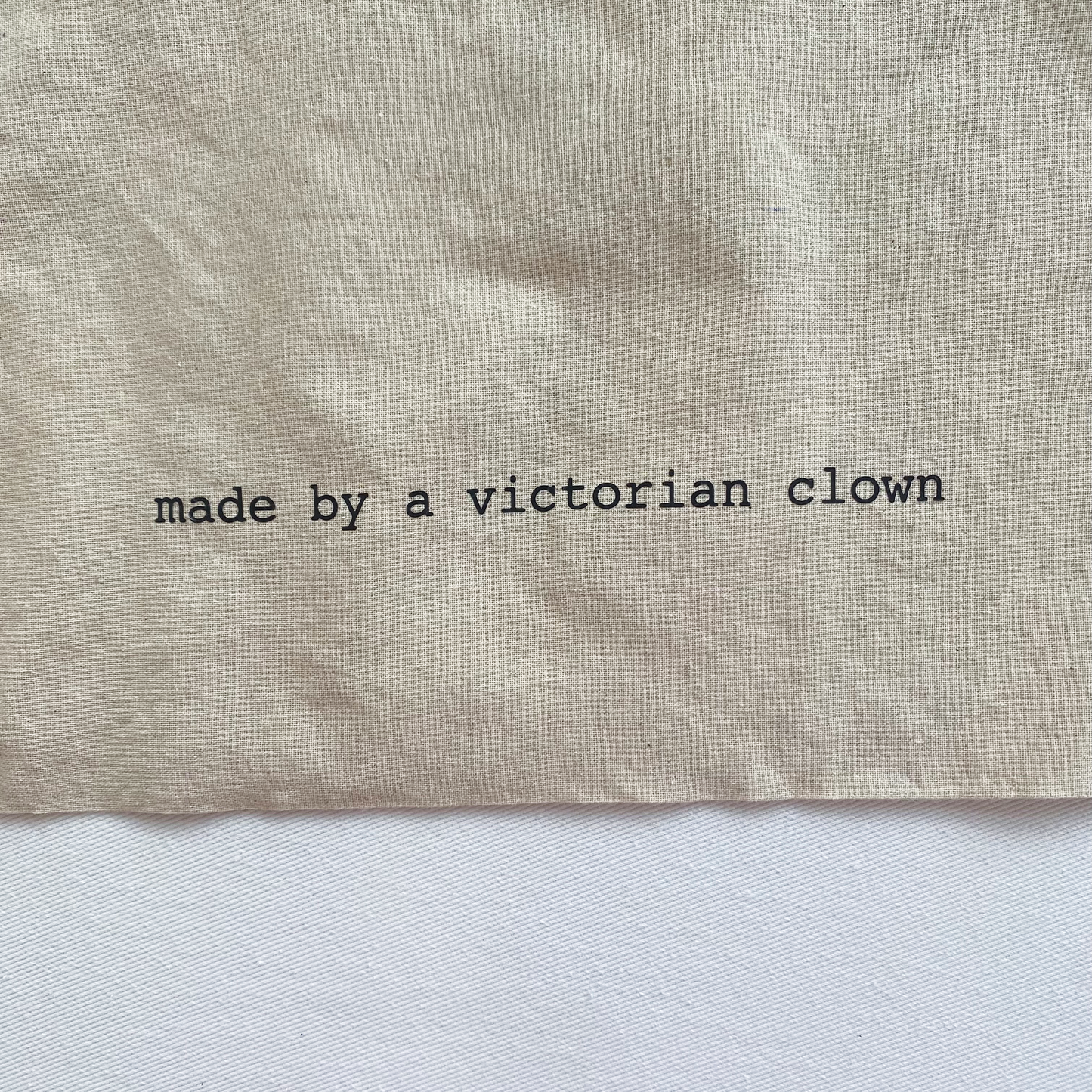 Row of Clowns Totebag