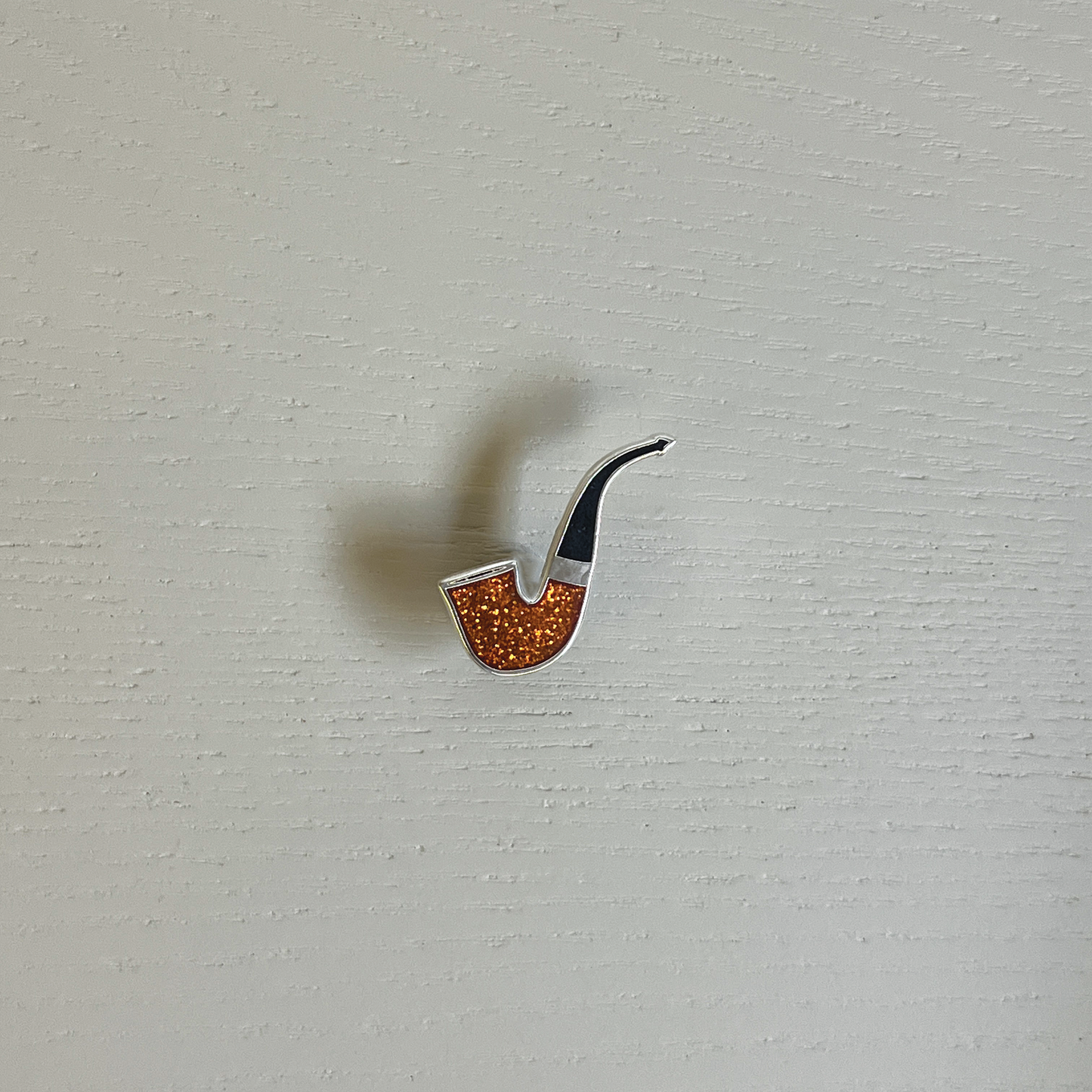 Smoking Pipe Enamel Pin