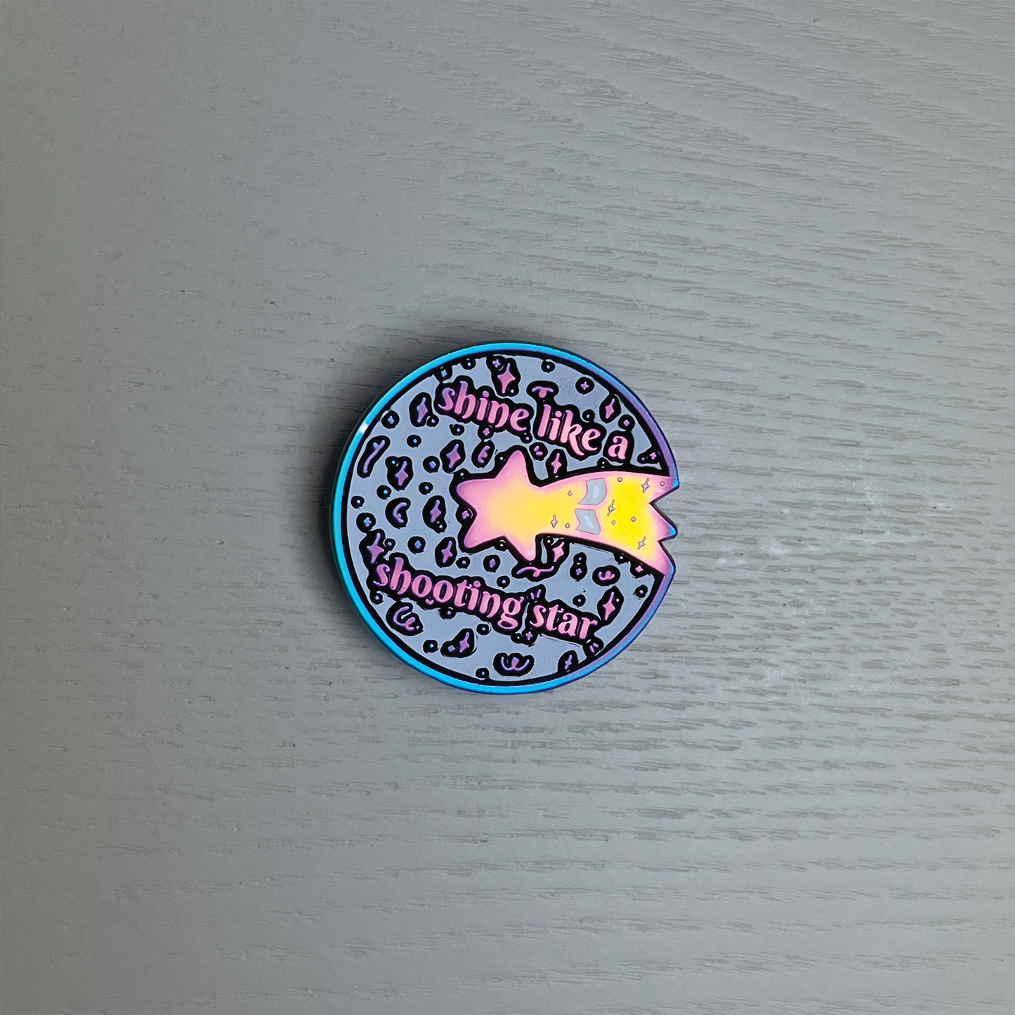 Shooting Star Enamel Pin