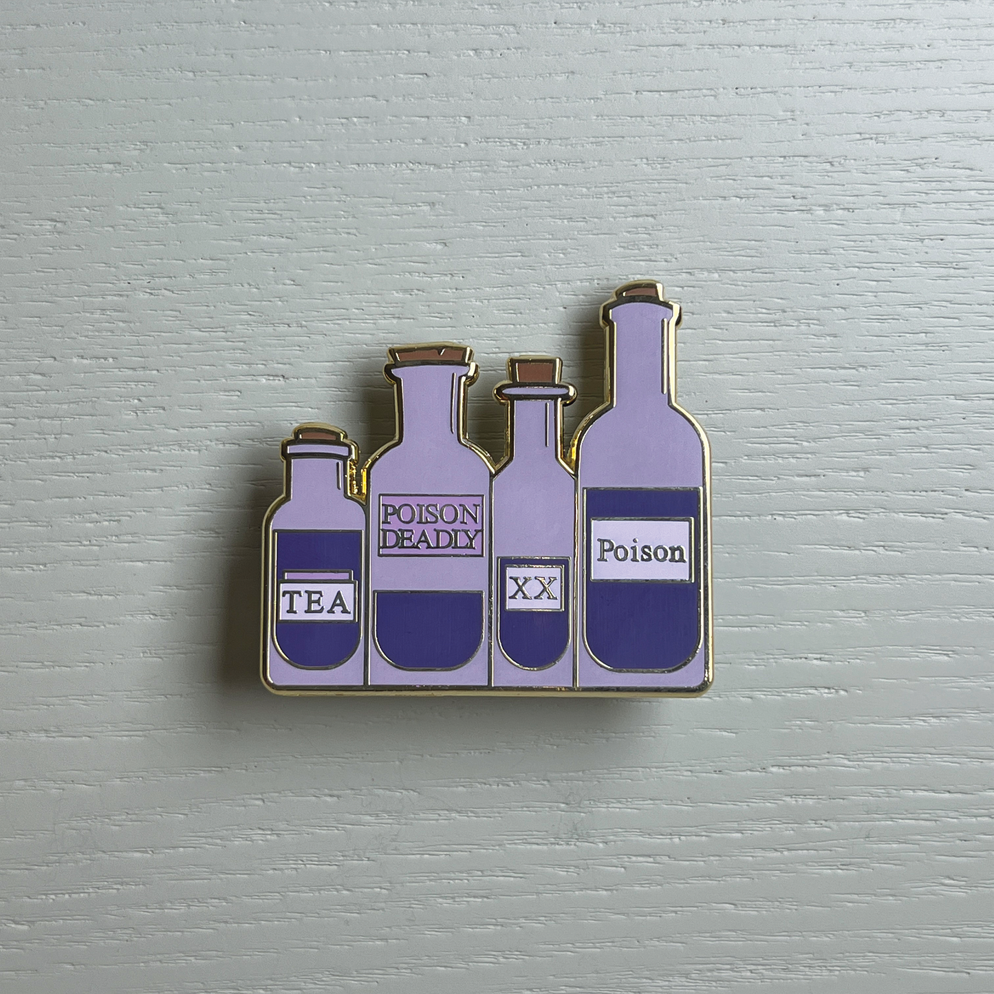 Bottles Enamel Pin
