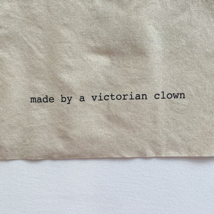 Row of Clowns Totebag