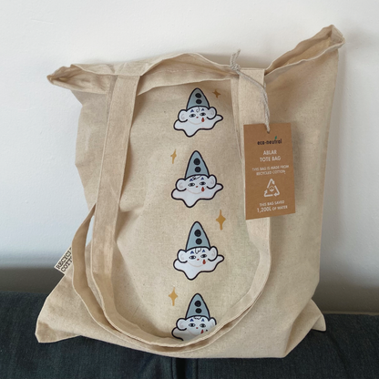 Row of Clowns Totebag