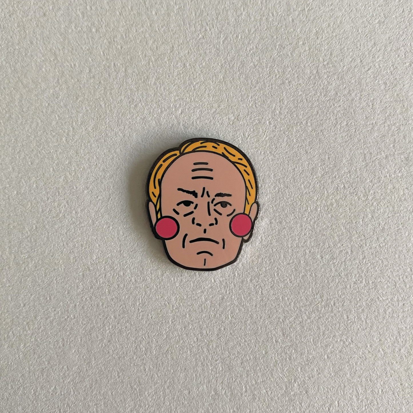Francis Enamel Pin