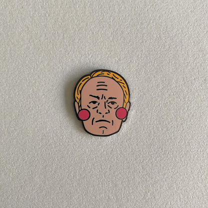 Francis Enamel Pin