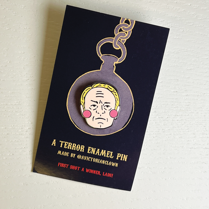 Francis Enamel Pin