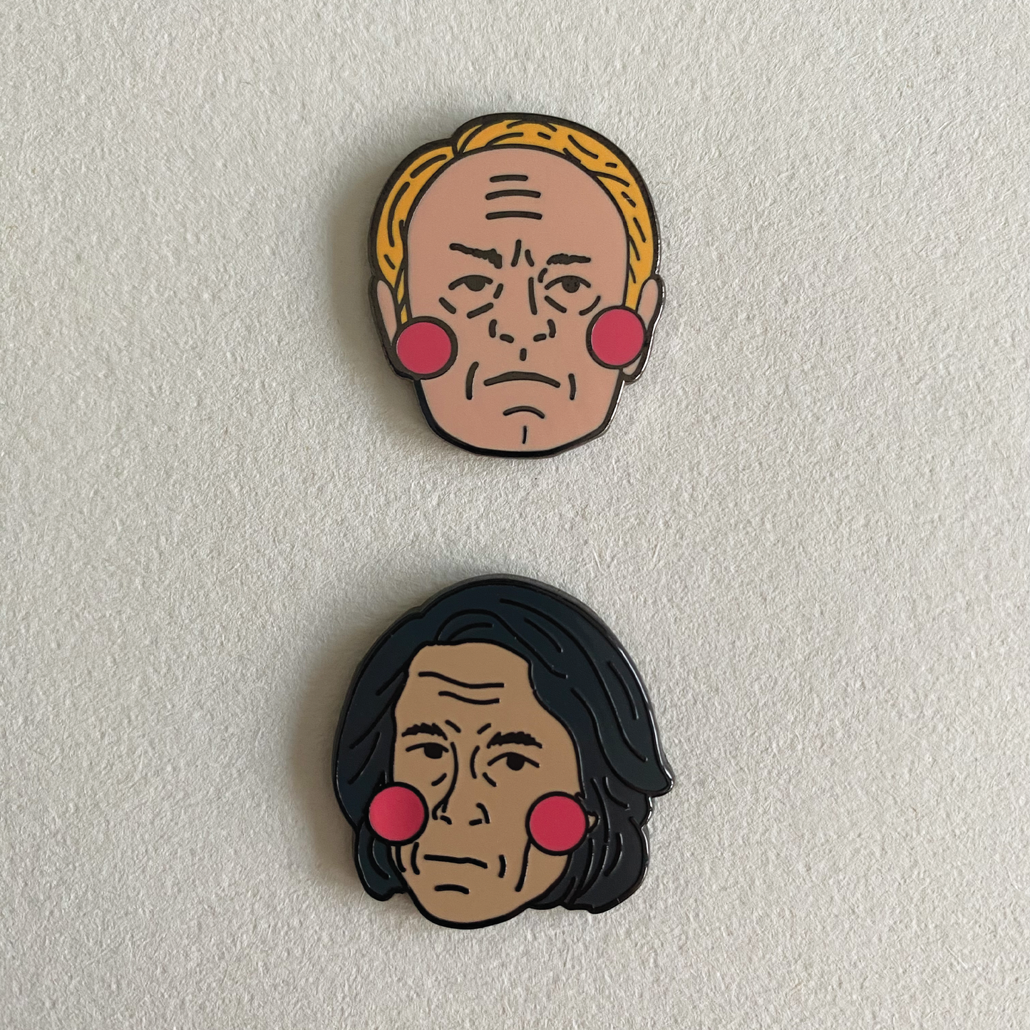 Francis Enamel Pin
