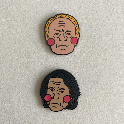 Francis Enamel Pin