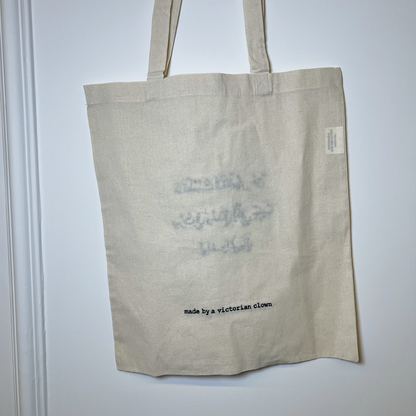 Poem about Books Totebag