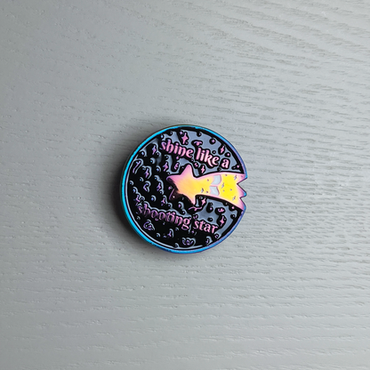 Shooting Star Enamel Pin