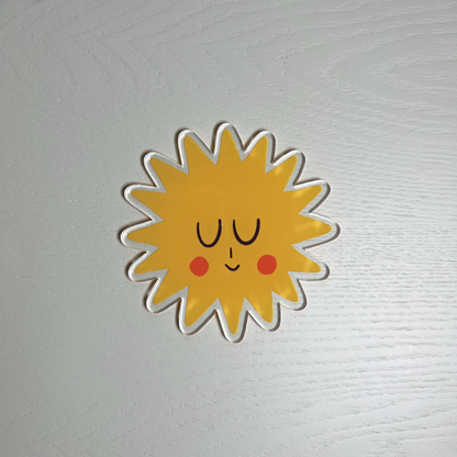 Sun Acrylic Coaster